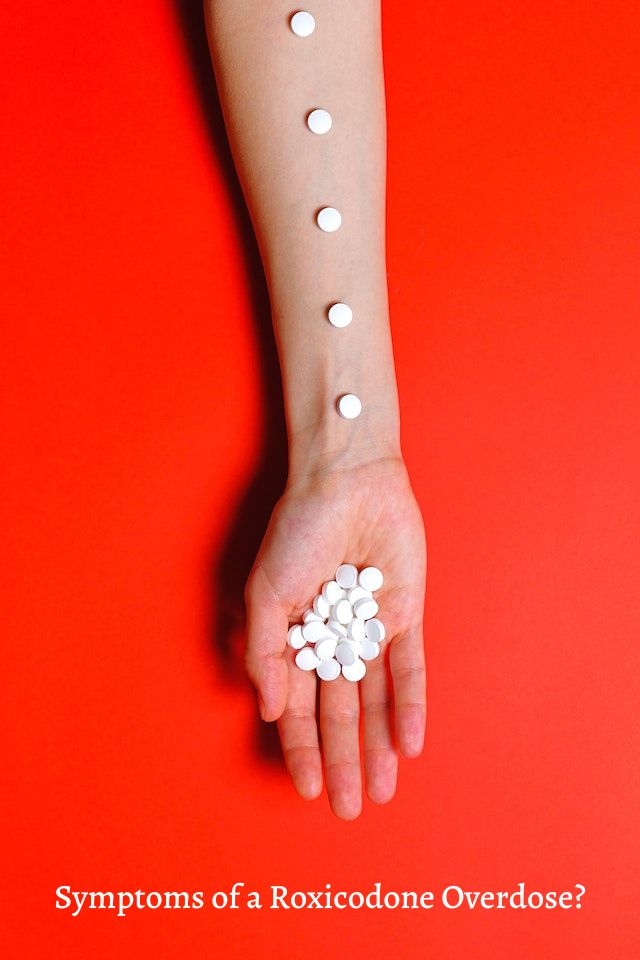 Hand holding pills and a line of pills along the arm