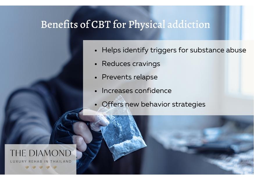 Benefits of CBT for Physical Addiction list