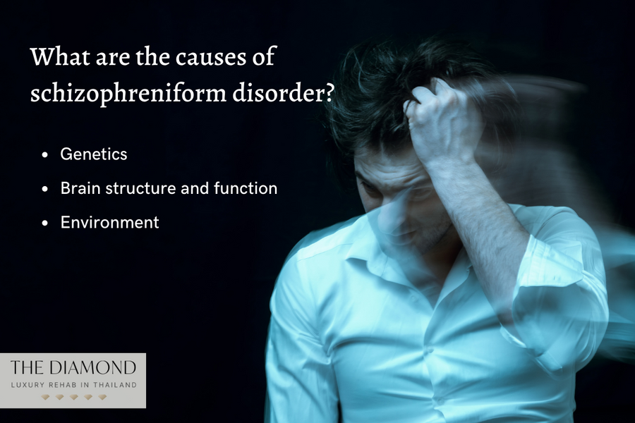 What are the causes of schizophreniform disorder?