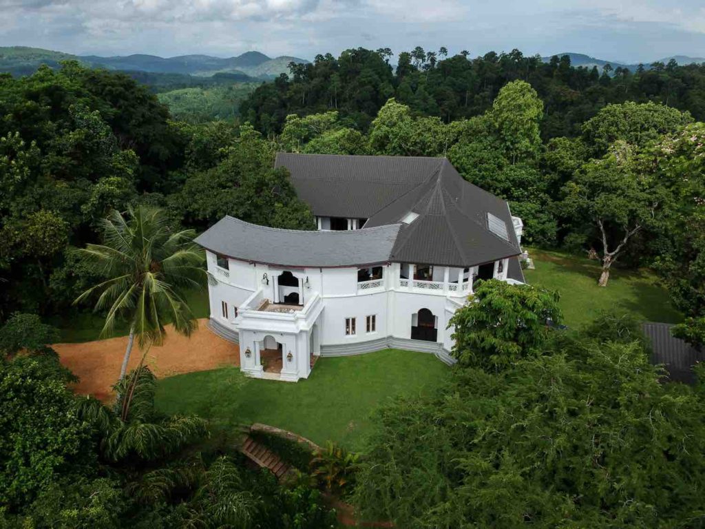 drone picture of The Diamond Rehab Sri Lanka