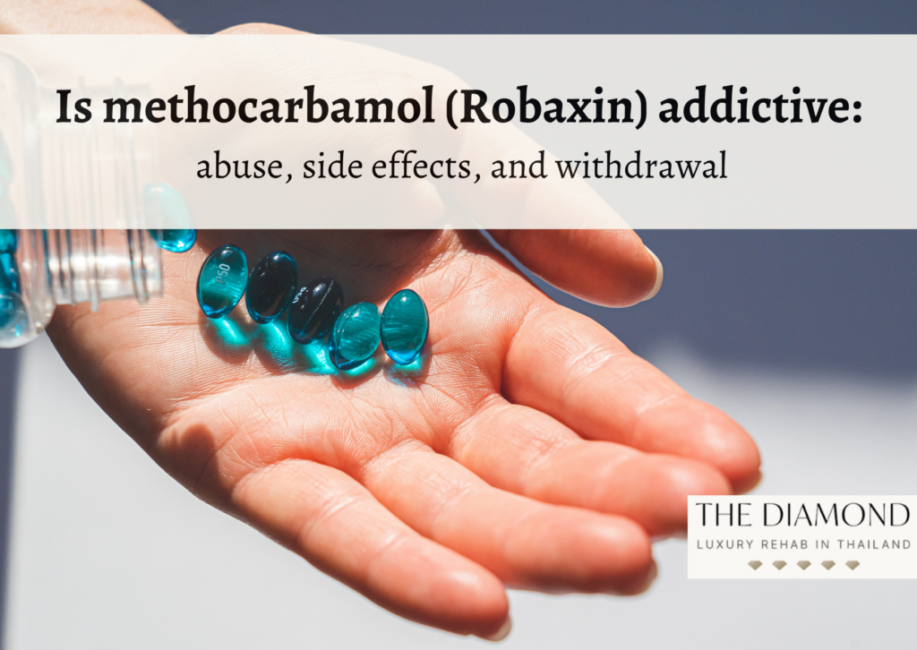 Is methocarbamol (Robaxin) addictive