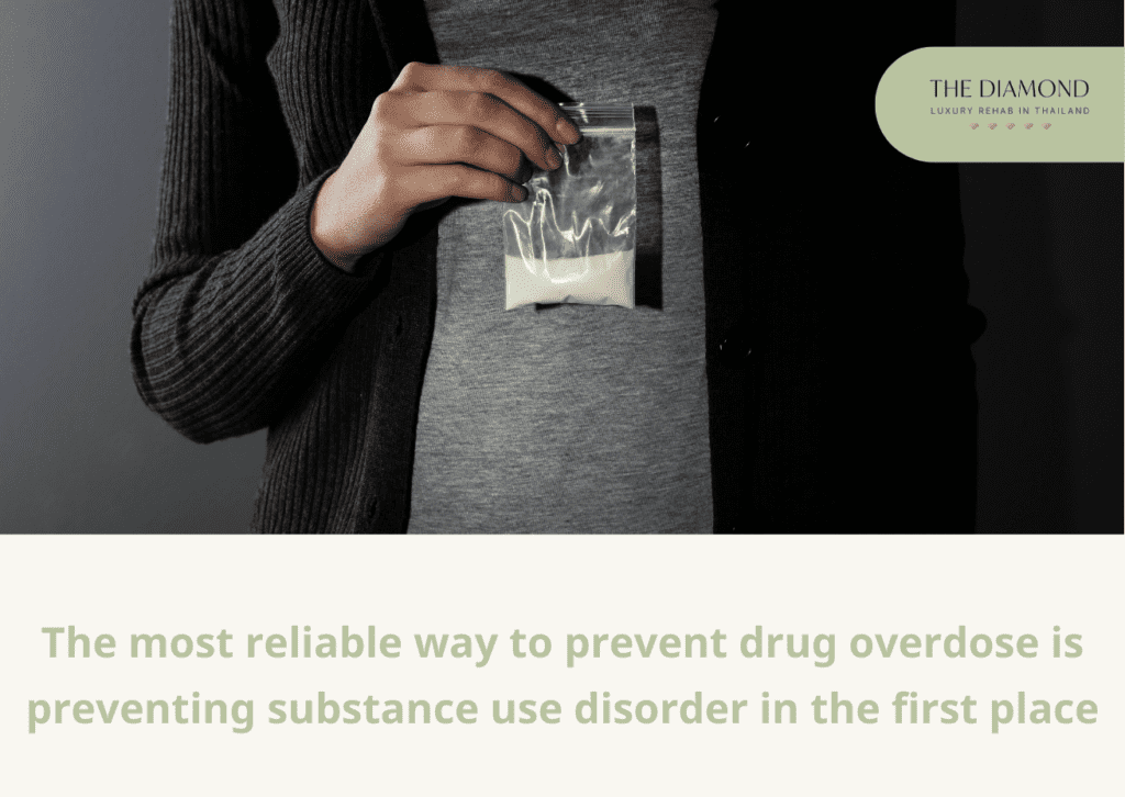 cocaine bag in hand