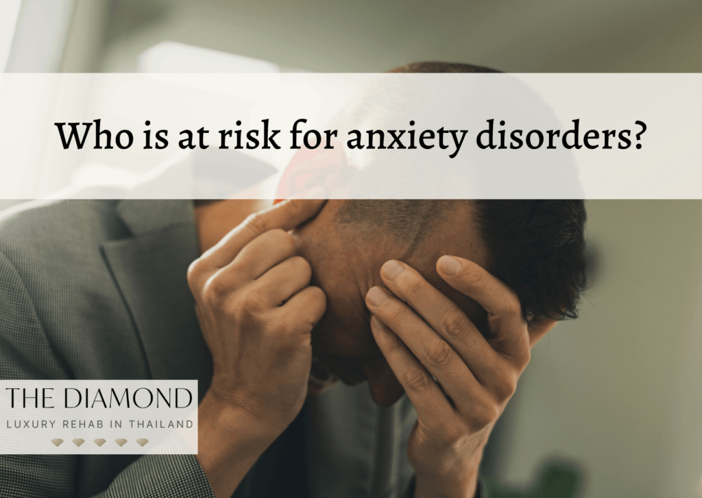 man at anxiety disorder risk