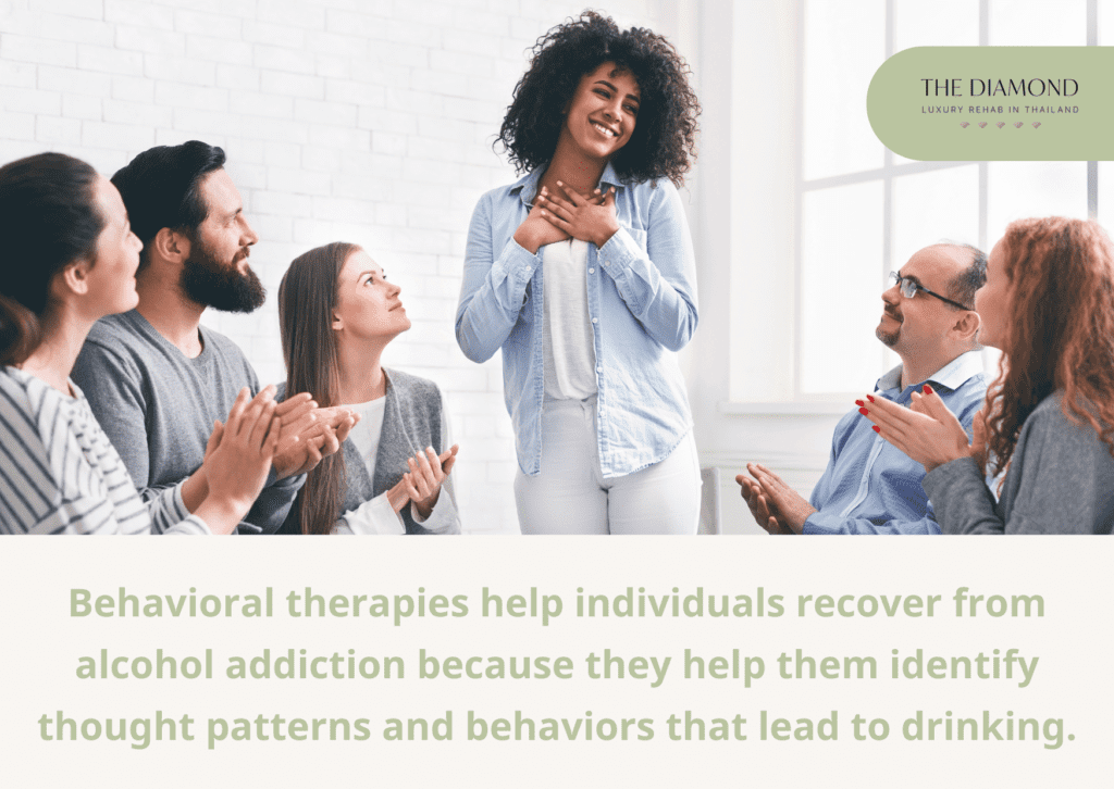 A woman in a behavioral therapy.