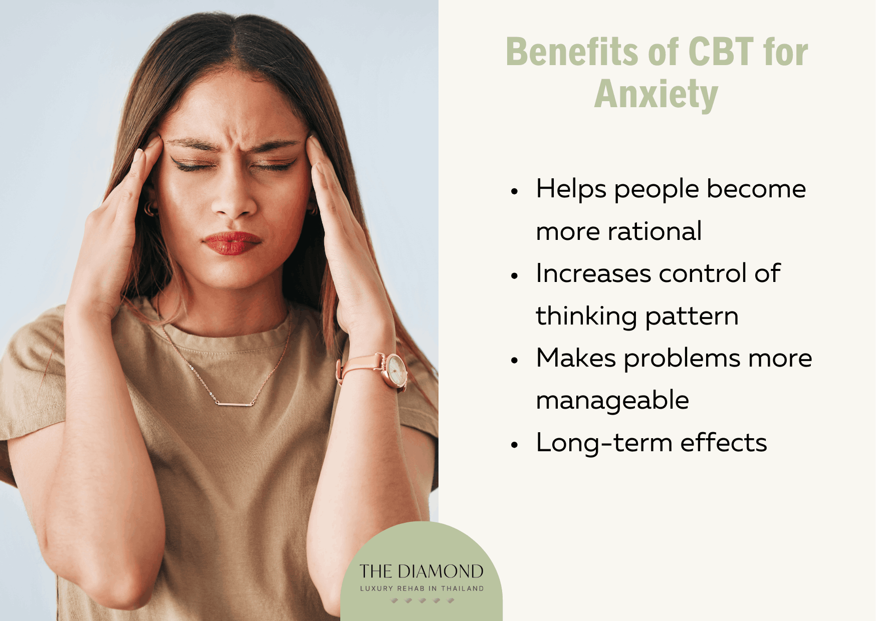 Benefits of CBT therapy for anxiety