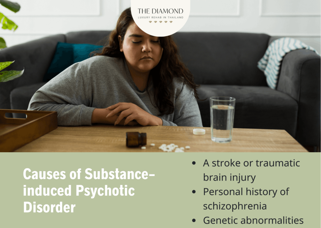 causes of substance-induced psychotic disorder