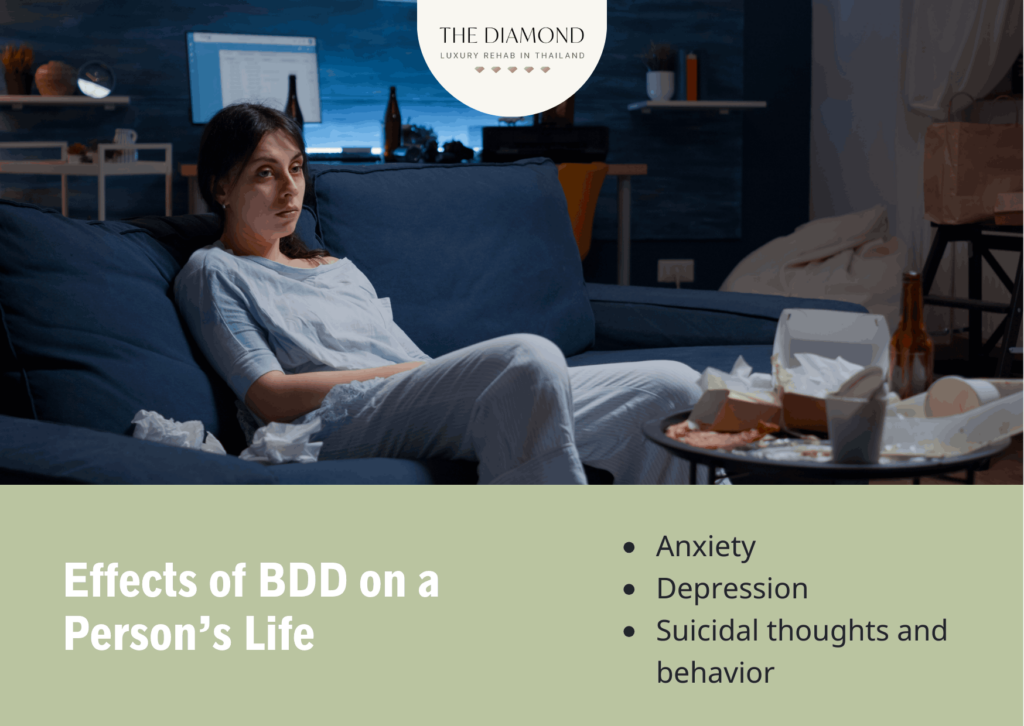 BDD effect on woman's life