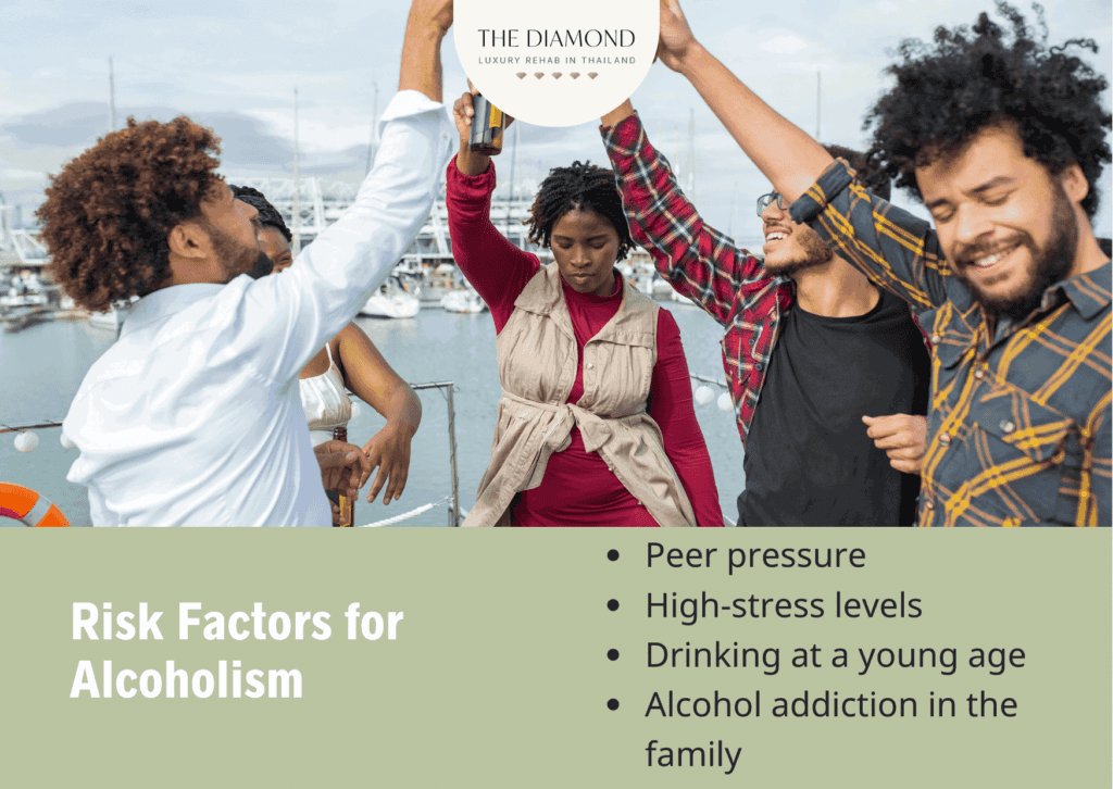 Causes and factors of alcoholism - The Diamond Rehab Thailand
