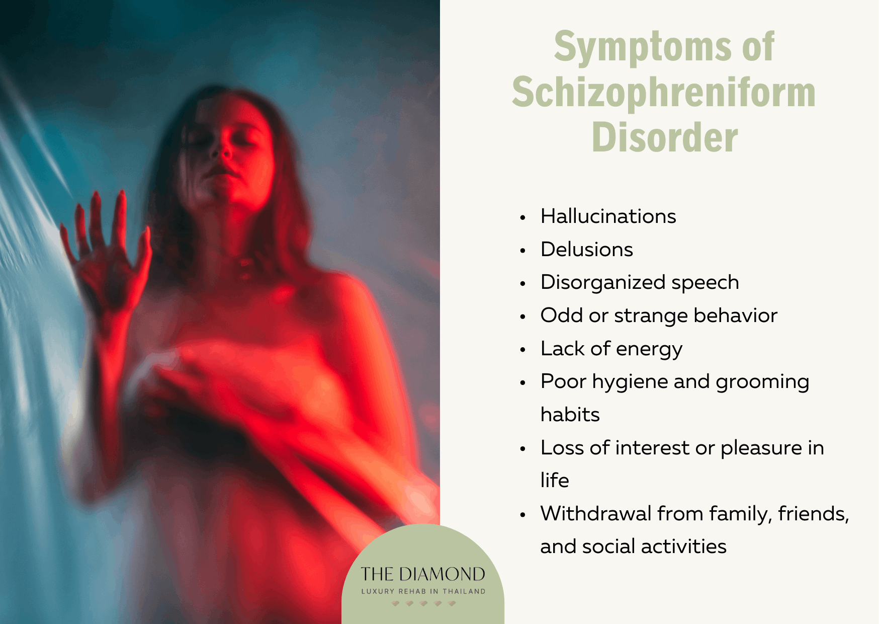 schizophreniform disorder symptoms