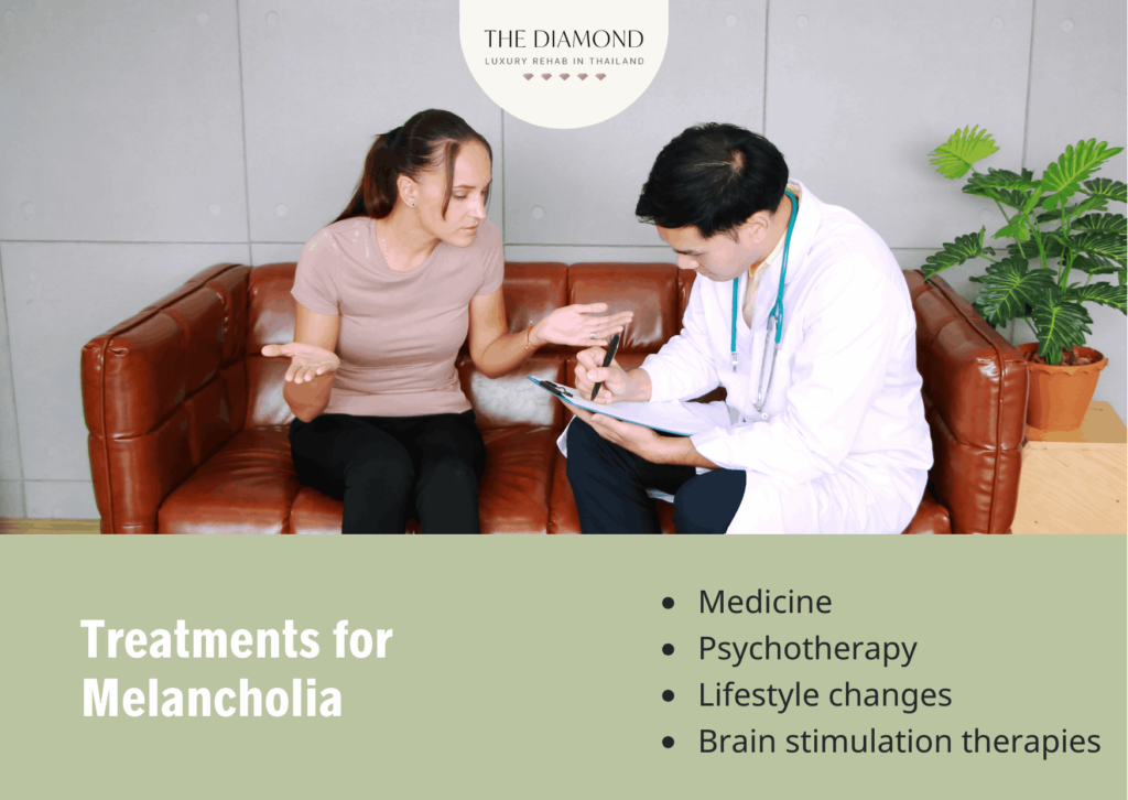 available treatments for melancholia