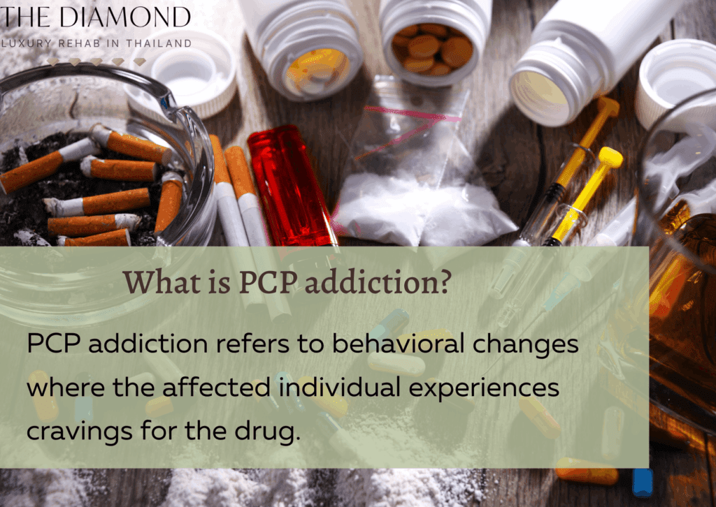 what is PCP addiction
