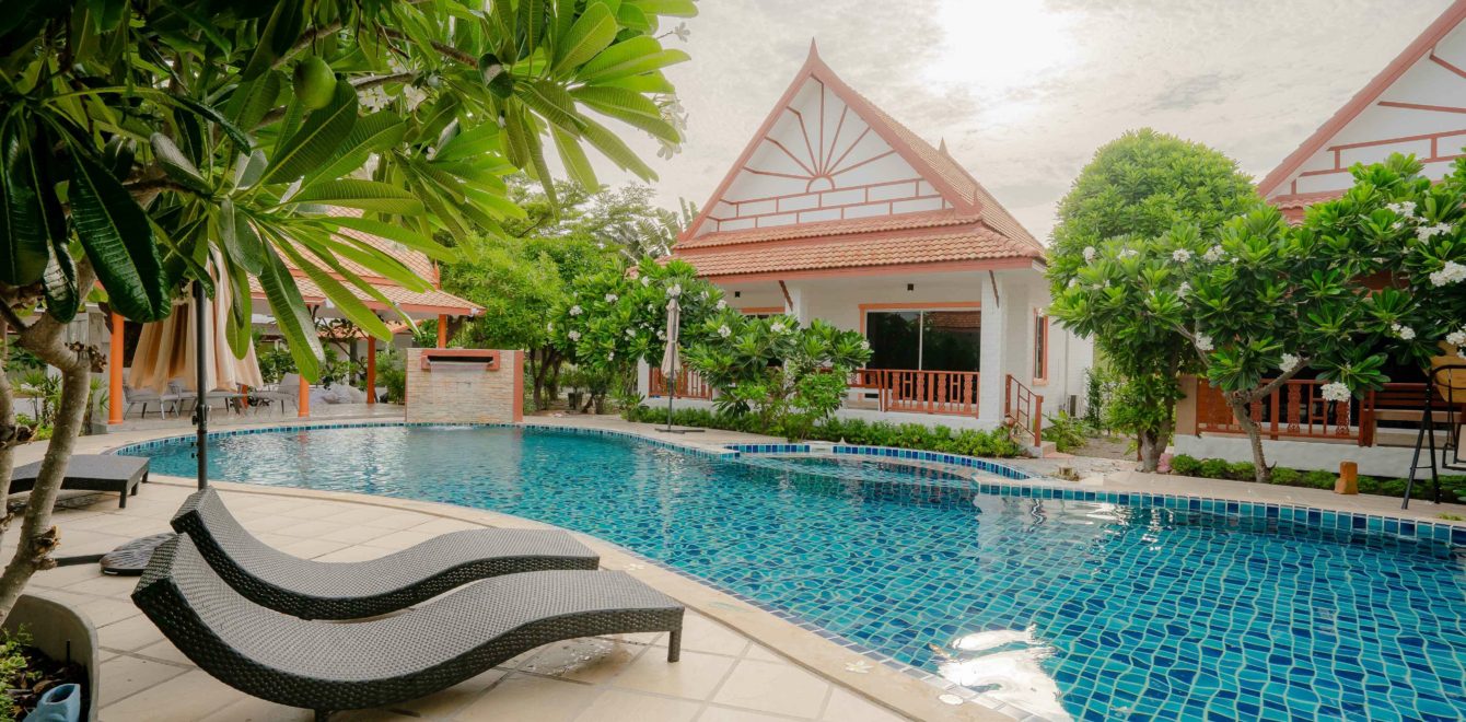 View from The Diamond Rehab pool