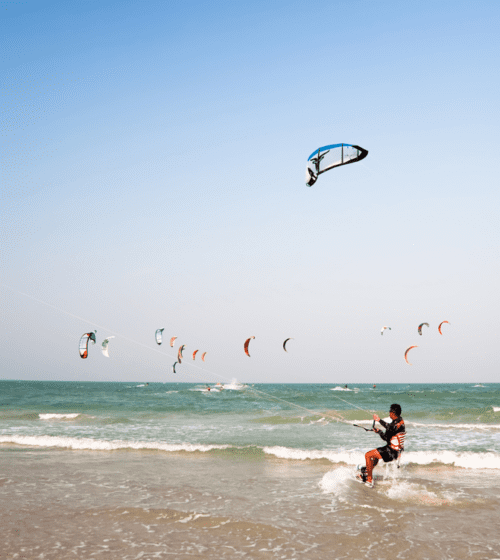 Kite Surfing in Hua Hin