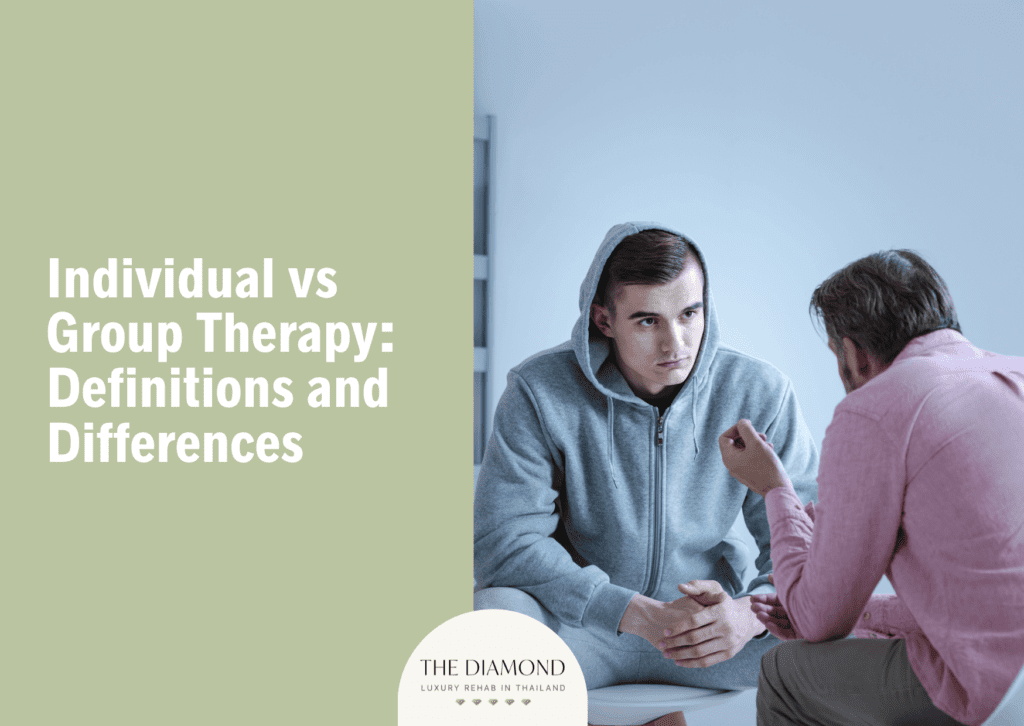 Individual vs group therapy: definitions and differences