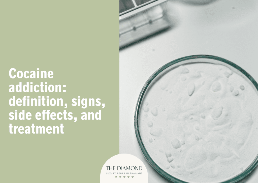 cocaine in a petri dish