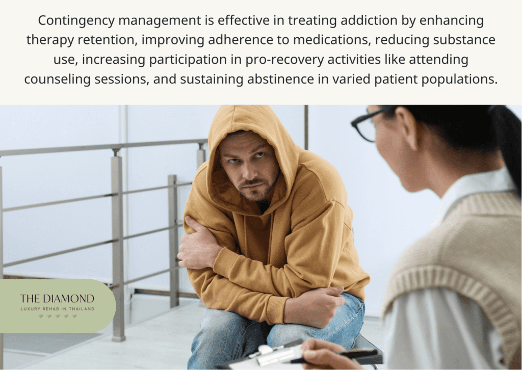 A man in yellow hoodie with a therapist.