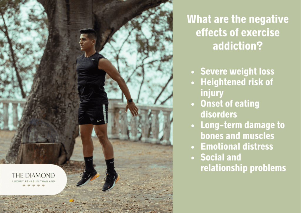 list of the negative-effects-of-exercise-addiction