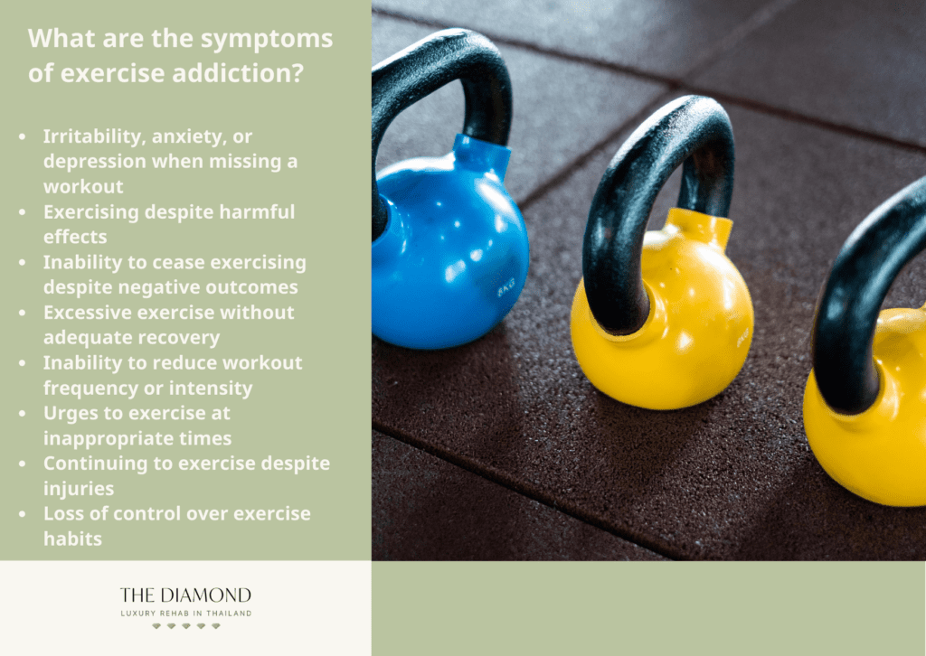 list of the-symptoms-of-exercise-addiction
