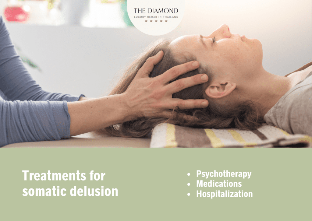 A therapist massaging a woman head