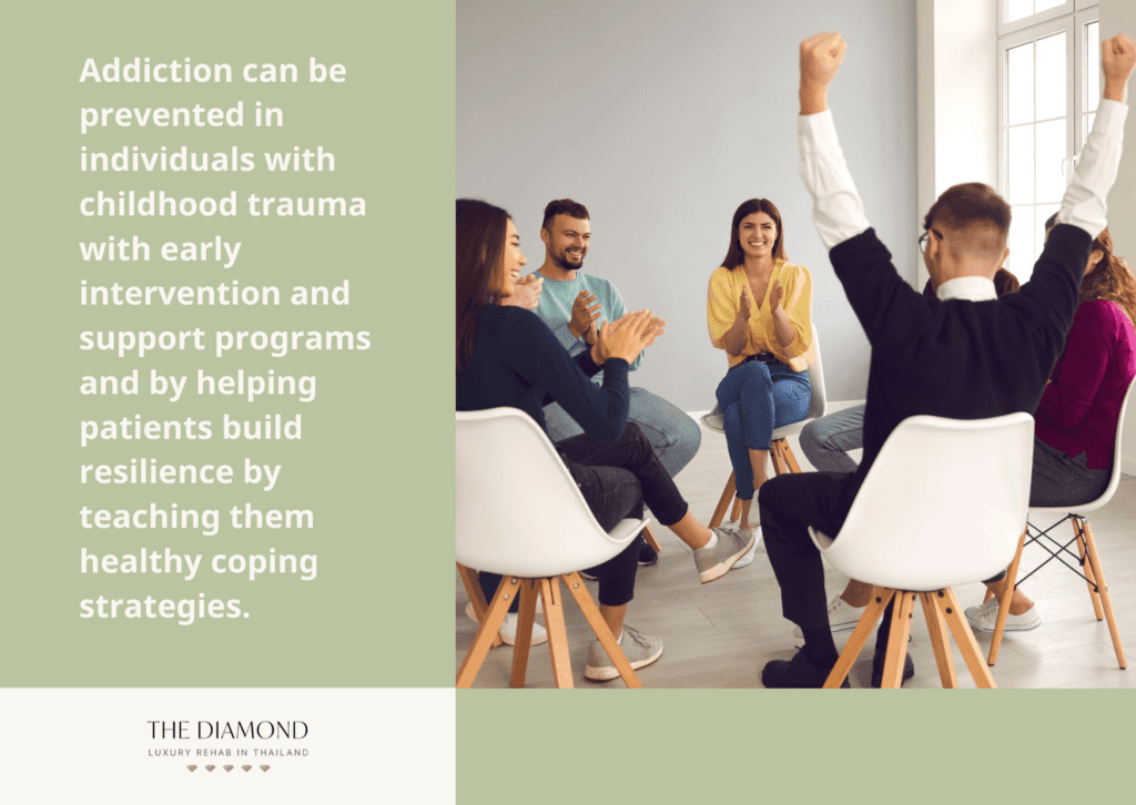 Group of men and women in a support group.