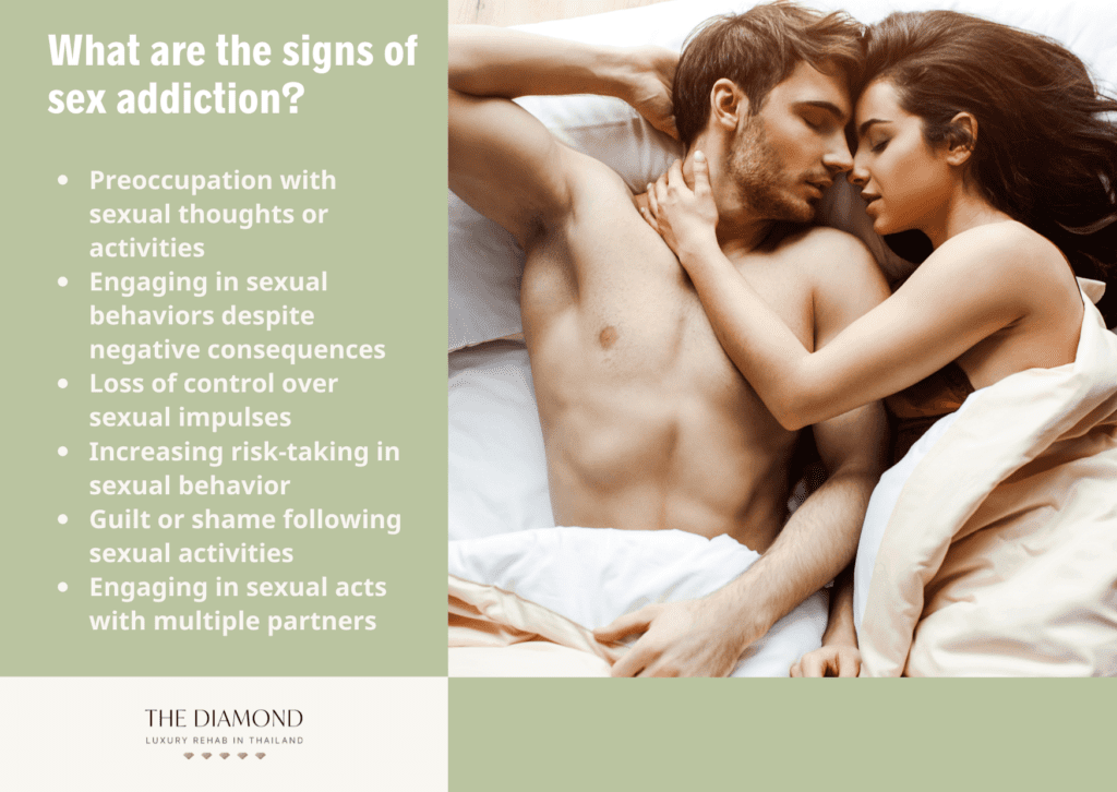 A man and a woman in bed.