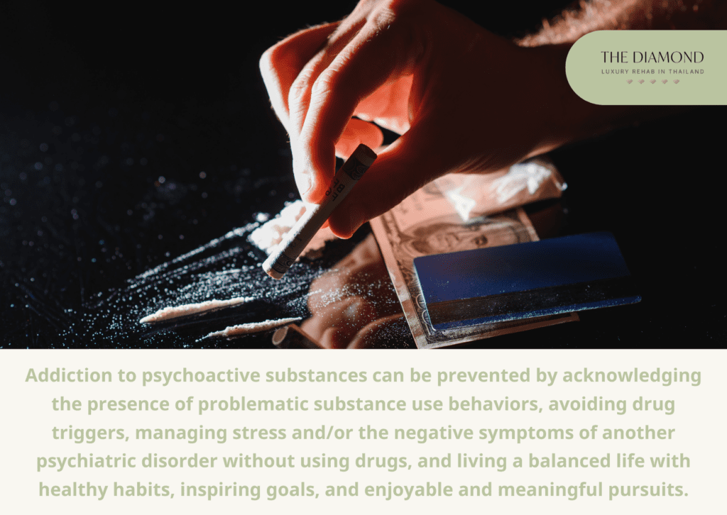 A person taking cocaine.