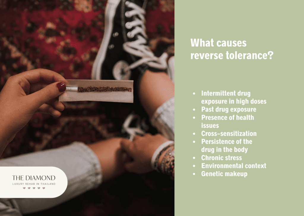 A girl showing marijuana.