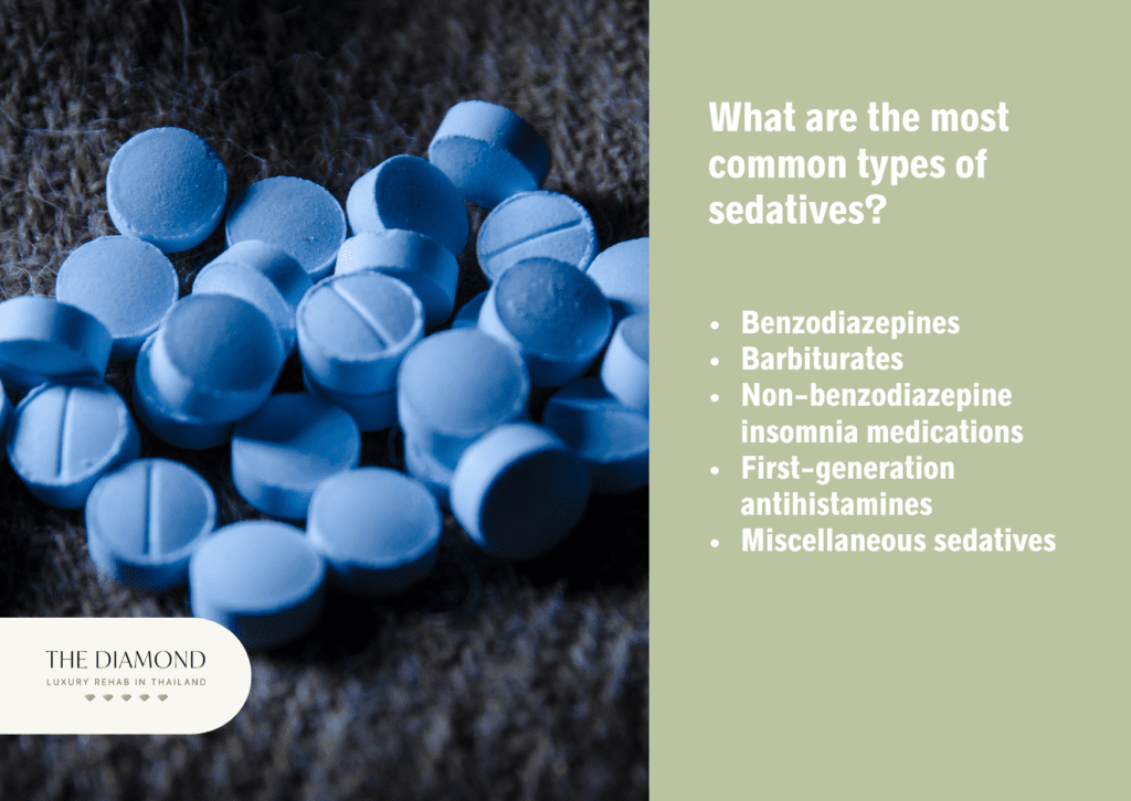 A picture showing blue benzodiazepines pills.