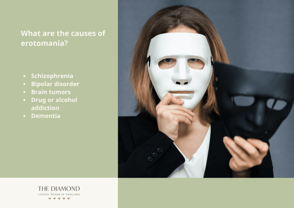 A women having bipolar disorder.