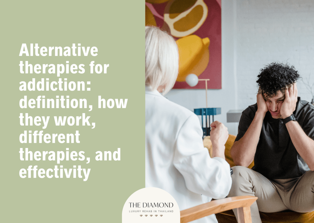 Alternative therapies for addiction: definition, how they work, different therapies, and effectivity