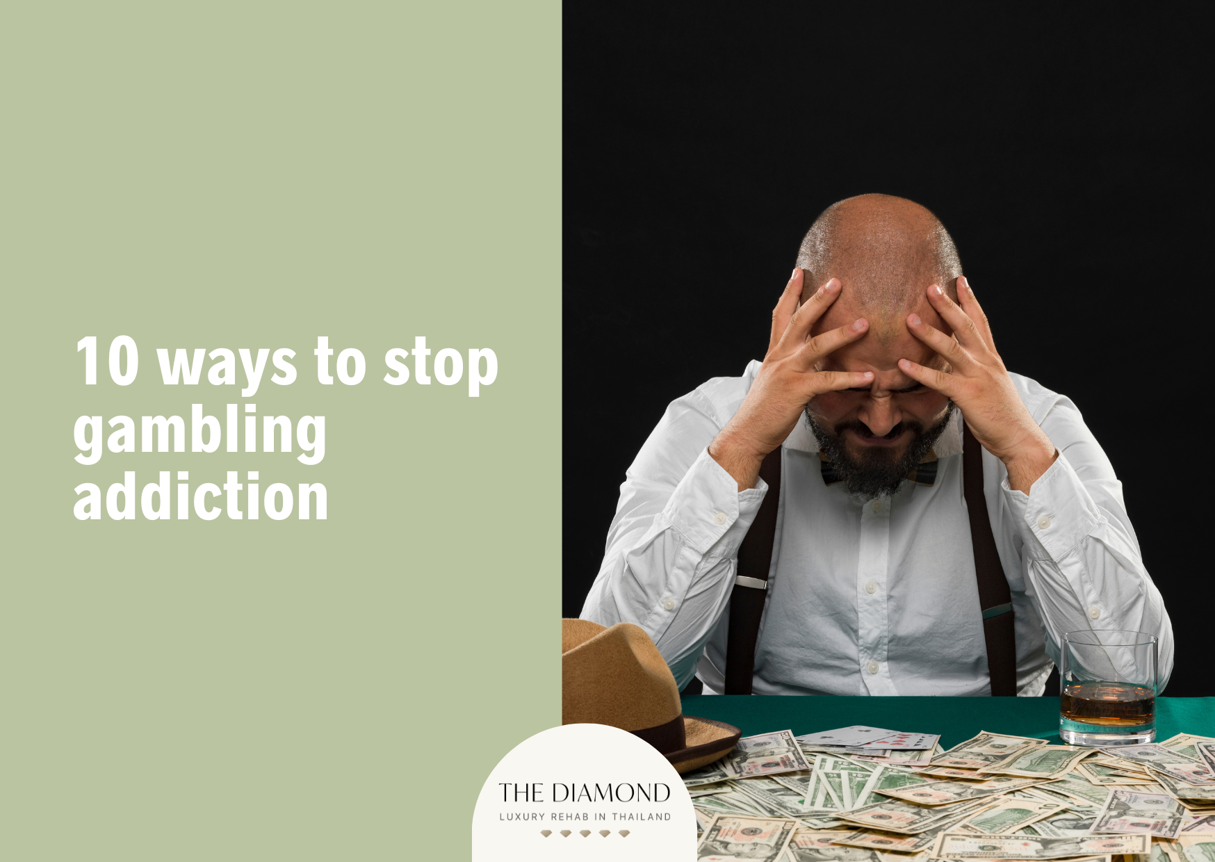 10 ways to stop gambling addiction
