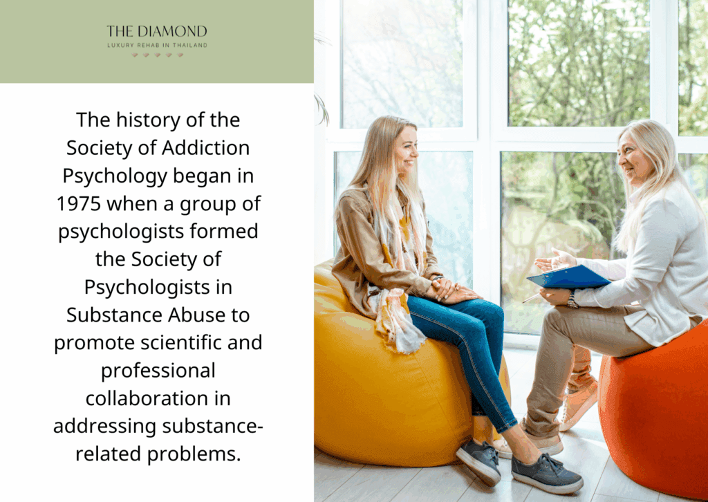 A woman psychologist talking to another woman.