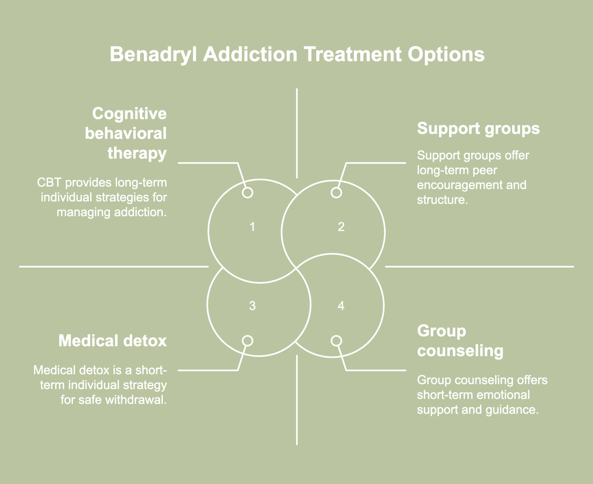 Picture showing Benadryl Addiction Treatment options.