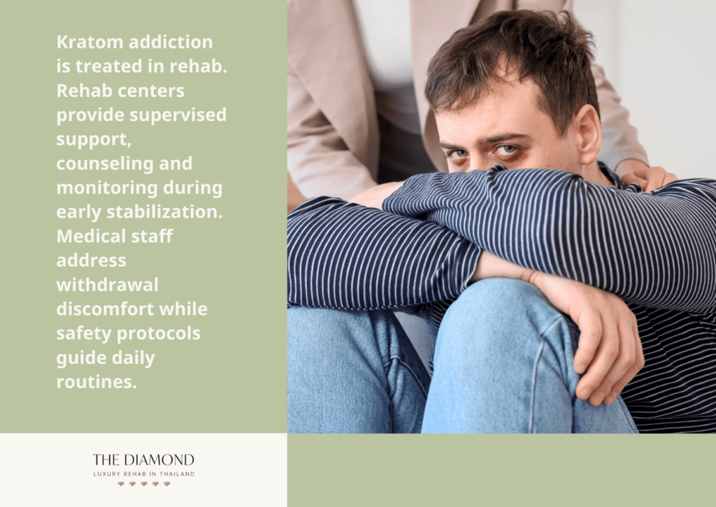Is kratom addiction treated in rehab