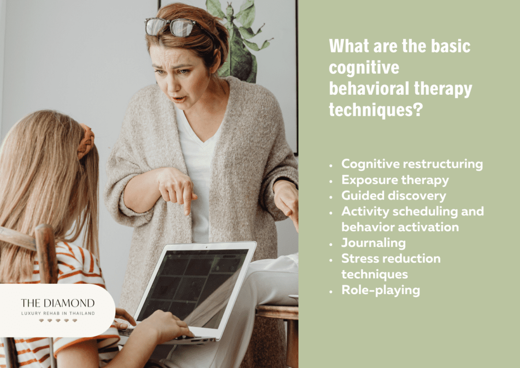 A girl with a laptop in her lap and and a lady talking to her.