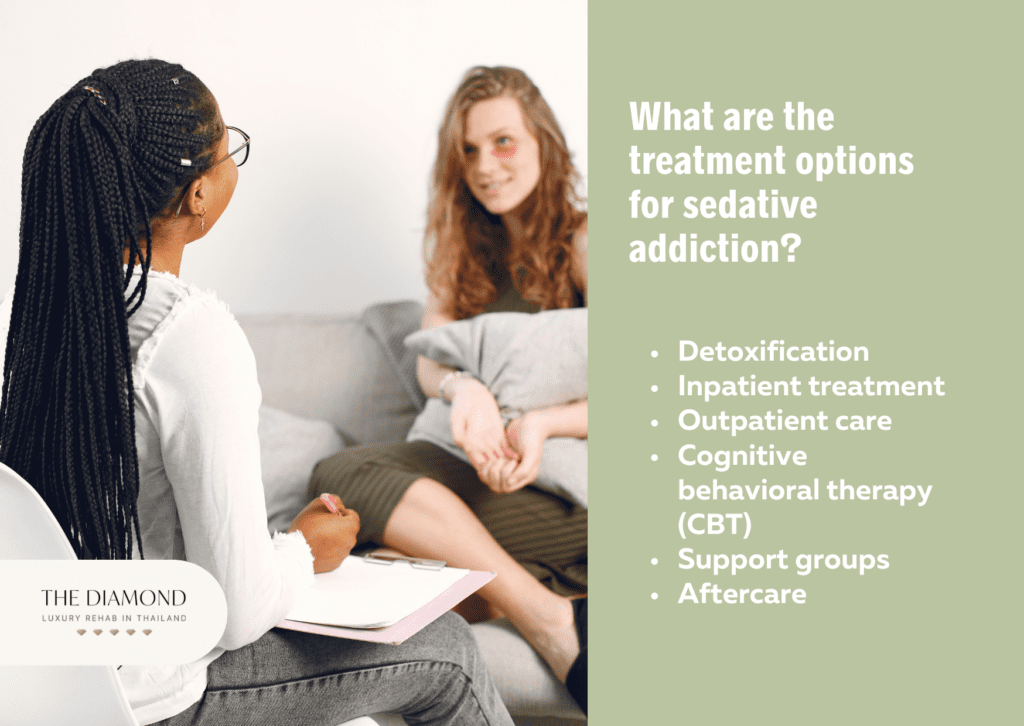 A woman with a therapist.